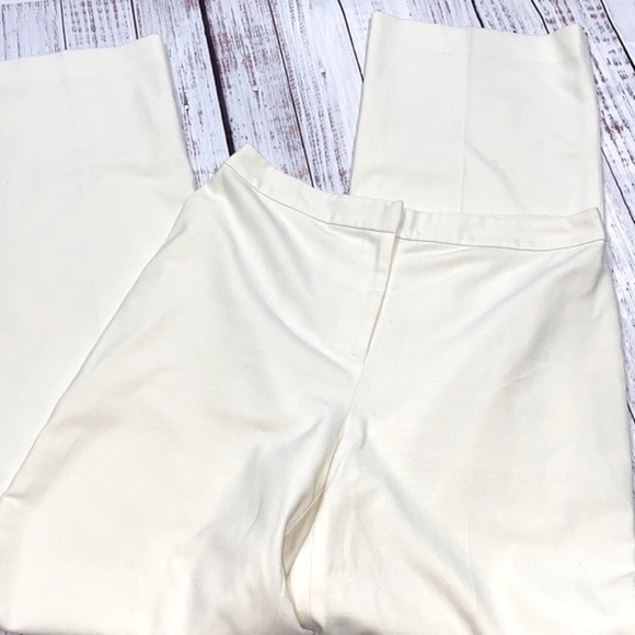 Ann Taylor LOFT ivory color dress pants size 4 - Picture 3 of 7